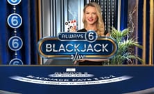 Live Always 6 Blackjack