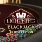 First Person Lightning Blackjack