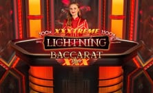 Live XXXtreme Lightning Baccarat